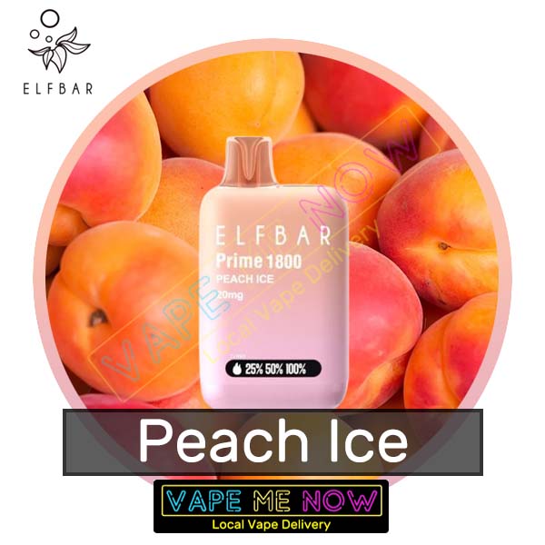 Elf Bar Prime 1800 - Peach Ice