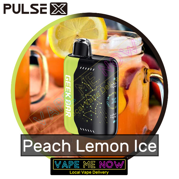 Geek Bar Pulse X - Peach Lemon Ice
