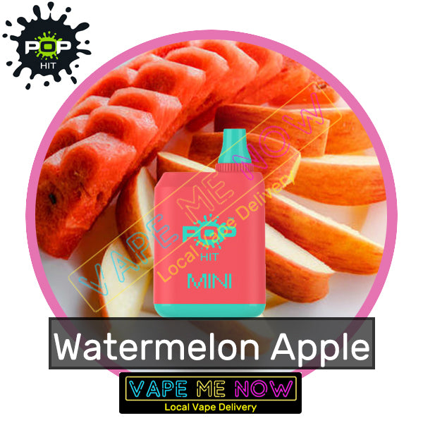 Pop Hit Mini - Watermelon Apple | 30 Minute Vancouver Vape Delivery Vape Me Now Pop Hit Mini - Watermelon Apple | 30 Minute Vancouver Vape Delivery Vape Me Now