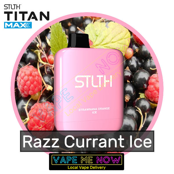STLTH Titan Max - Razz Currant Ice