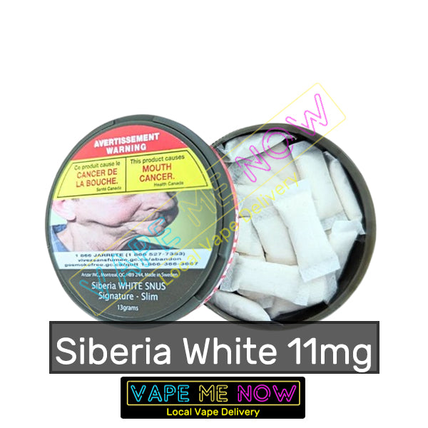 Siberia White - 11mg Mint