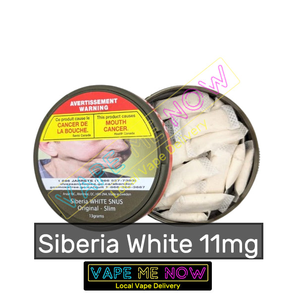 Siberia White - 11mg Earl Grey