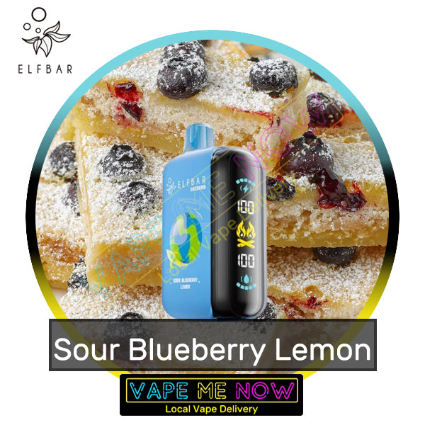 Elf Bar 20K - Sour Blueberry Lemon