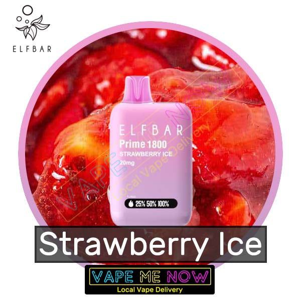 Elf Bar Prime 1800 - Strawberry Ice