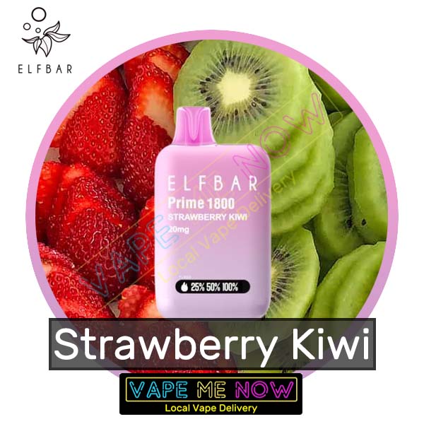 Elf Bar Prime 1800 - Strawberry Kiwi