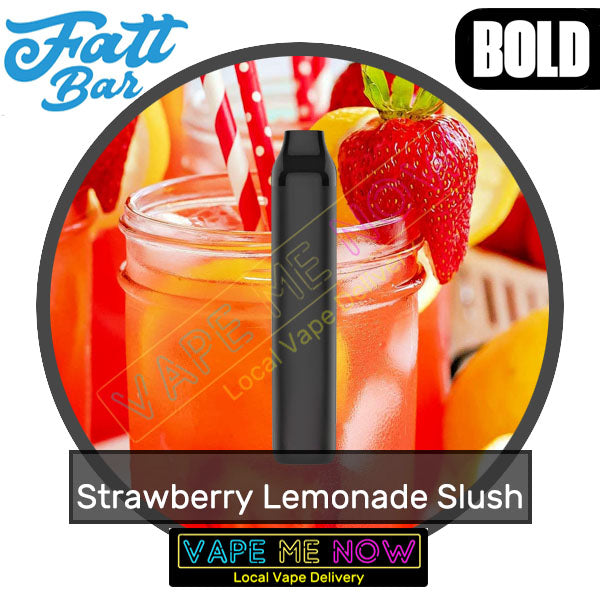 Fatt Bar - Strawberry Lemonade Slush