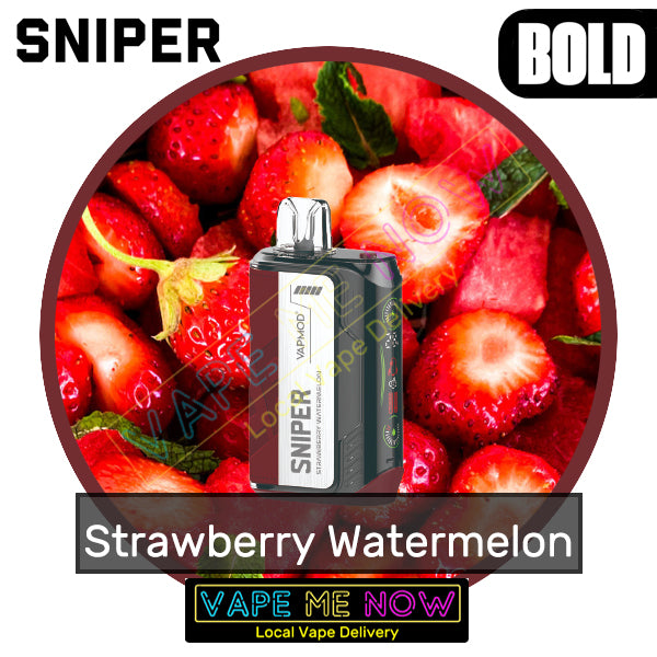 Sniper - Strawberry Watermelon | 30 Minute Vancouver Vape Delivery  Vape  Me Now