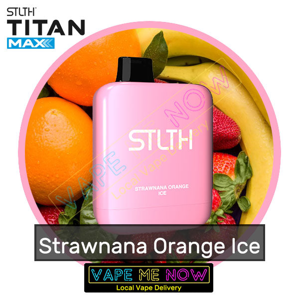 STLTH Titan Max - Strawnana Orange Ice