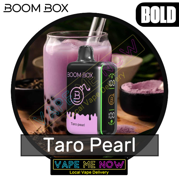 taro vape disposable Boom Box - Taro Pearl