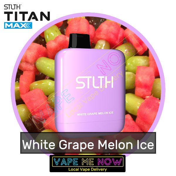 STLTH Titan Max - White Grape Melon Ice