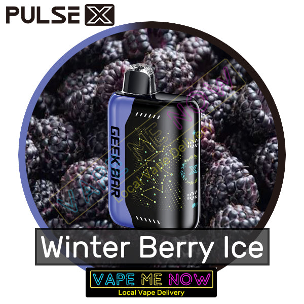 Geek Bar Pulse X - Winter Berry Ice | 30 Minute Vancouver Vape Delivery Vape Me Now Geek Bar Pulse X - Winter Berry Ice | 30 Minute Vancouver Vape Delivery Vape Me Now