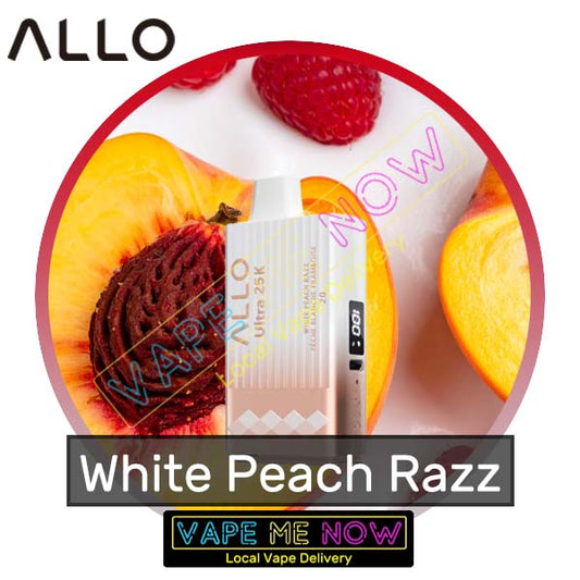 Allo 25K - White Peach Razz