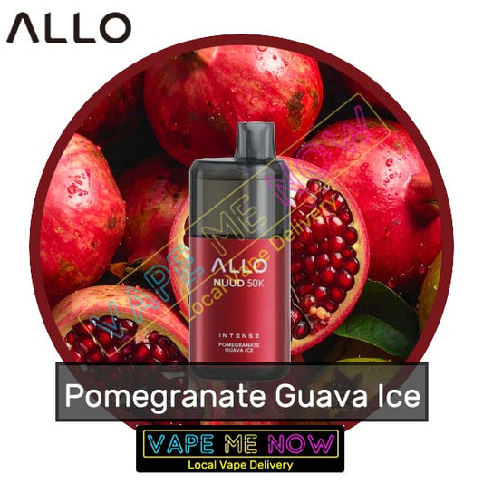 Allo NUUD 50K - Pomegranate Guava Ice