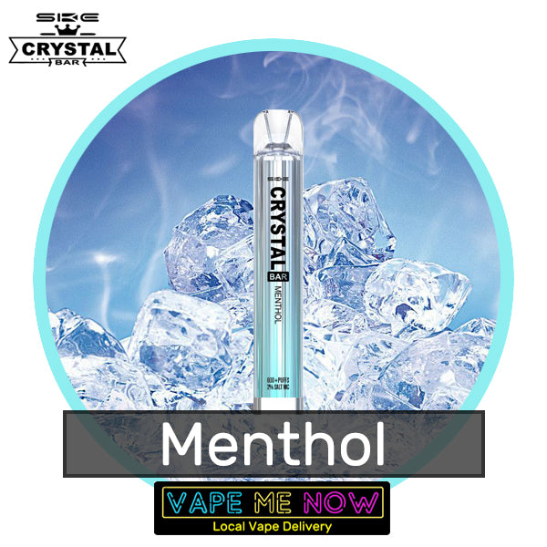 Crystal Bar Disposable Menthol flavor 