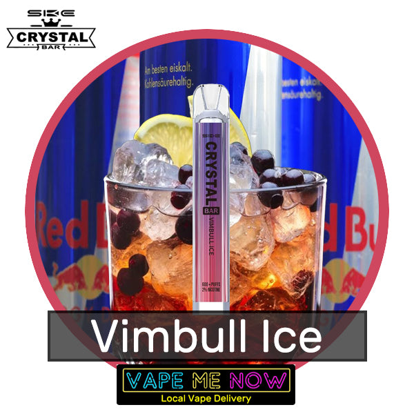 Crystal Bar Disposable Vimbull Ice flavor 