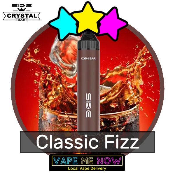 Crystal Icon Bar Disposable Classic Fizz flavor 