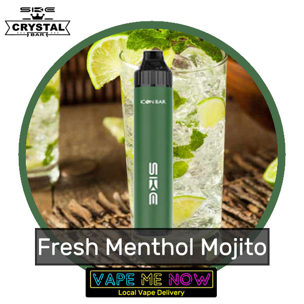 Crystal Icon Bar Disposable Fresh Menthol Mojito flavor 