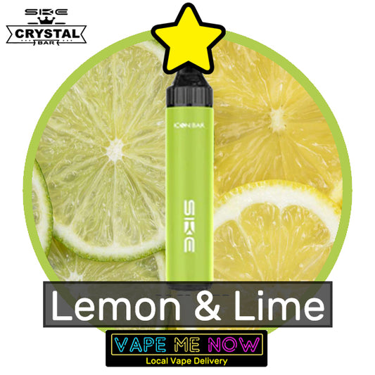 Crystal Icon Bar Disposable Lemon & Lime flavor 