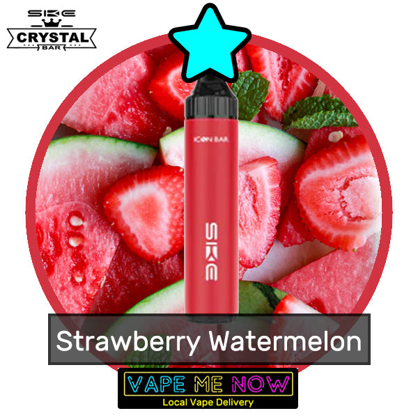 Crystal Icon Bar Disposable Strawberry Watermelon flavor 