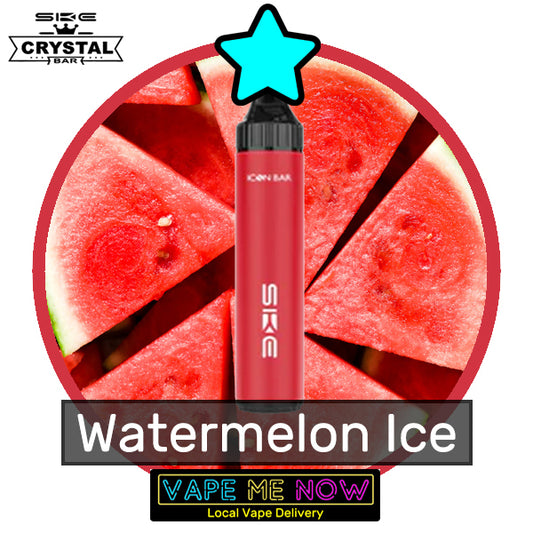 Crystal Icon Bar Disposable Watermelon Ice flavor 