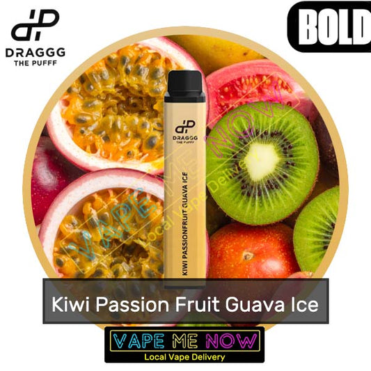 Draggg - Kiwi Passionfruit Guava Ice