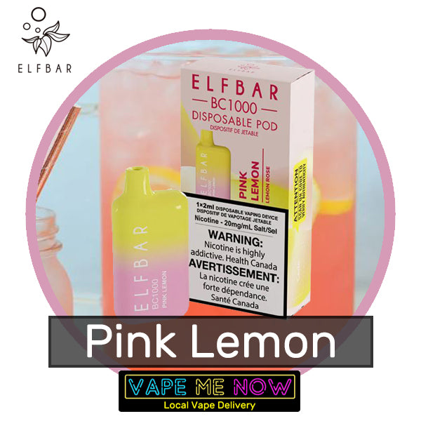 Elf Bar Disposable Pink Lemon flavor 