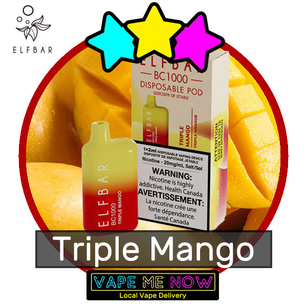 Elf Bar Disposable Triple Mango flavor 