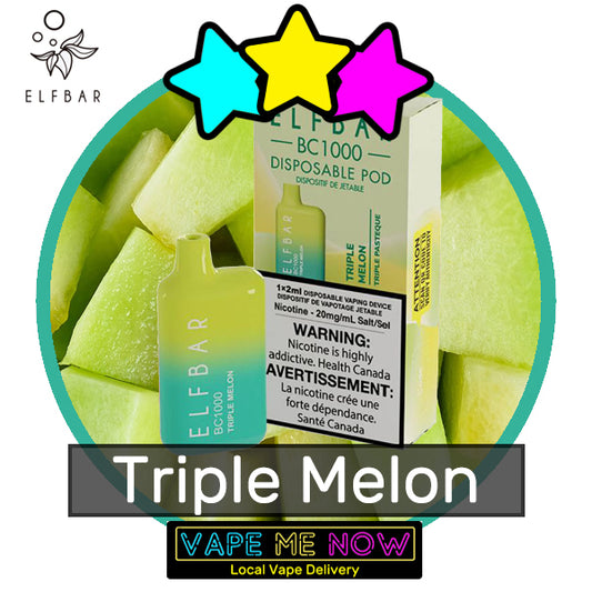 Elf Bar Disposable Triple Melon flavor 