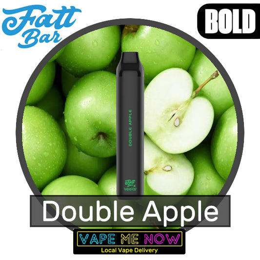 Fatt Bar Disposable Double Apple flavor 