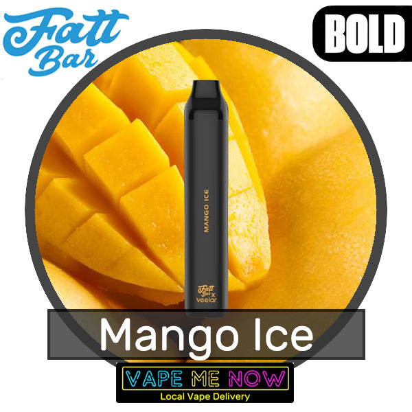 Fatt Bar Disposable Mango Ice flavor 