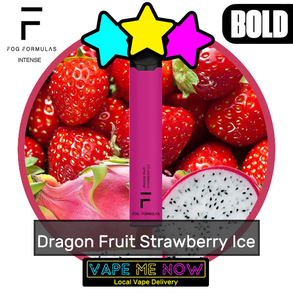 Fog Formula Disposable Dragon Fruit Strawberry Ice flavor 