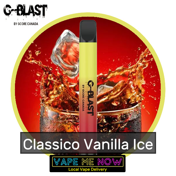 G-Blast Disposable Classico Vanilla Ice flavor