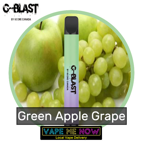 G-Blast Disposable Green Apple Grape flavor