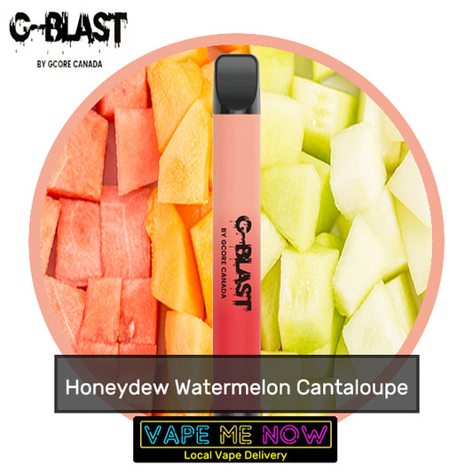 G-Blast Disposable Honeydew Watermelon Cantaloupe flavor