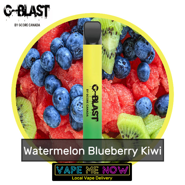 G-Blast Disposable Watermelon Blueberry Kiwi flavor