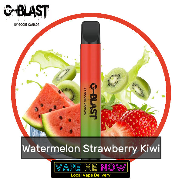 G-Blast Disposable Watermelon Strawberry Kiwi flavor