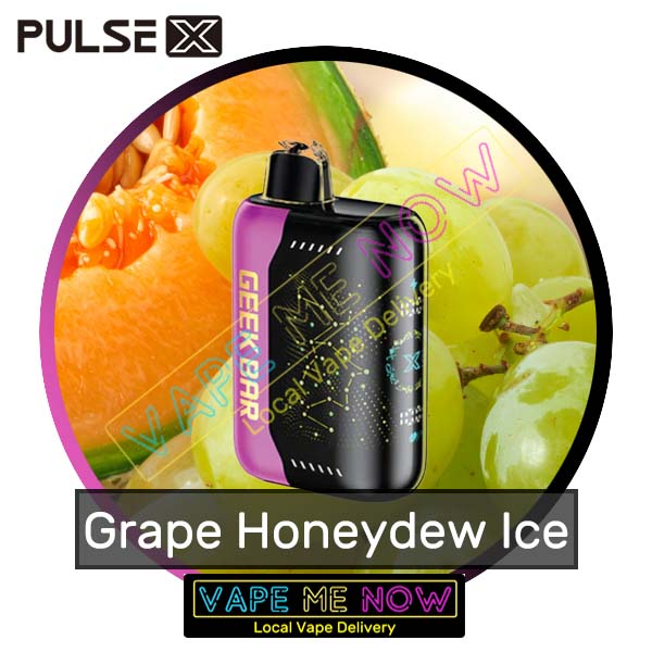 Geek Bar Pulse X - Grape Honeydew Ice