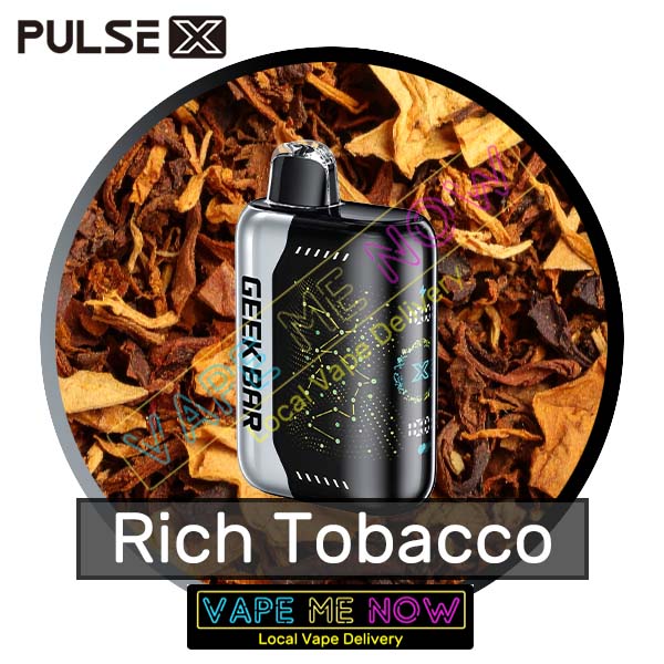 Geek Bar Pulse X - Rich Tobacco