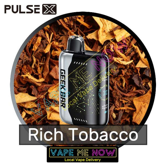 Geek Bar Pulse X - Rich Tobacco