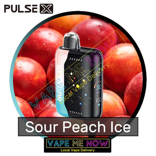 Geek Bar Pulse X - Sour Peach Ice
