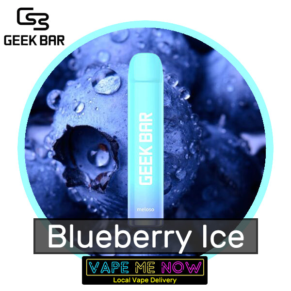 Geek Bar Disposable Blueberry Ice flavor 