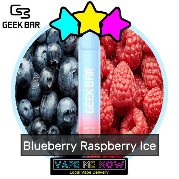 Geek Bar Disposable Blueberry Raspberry Ice flavor 