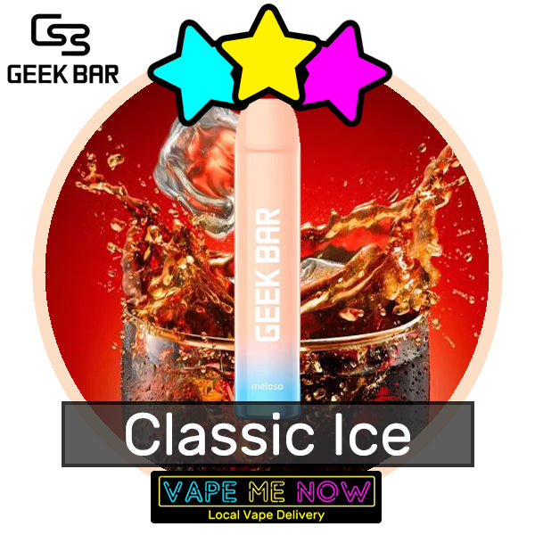 Geek Bar Disposable Classic Ice flavor 