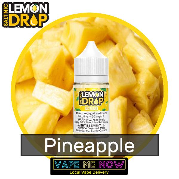 Lemon Drop Salt Pineapple flavor bottle of juice