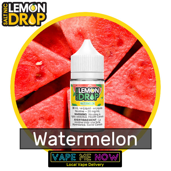 Lemon Drop Salt Watermelon flavor bottle of juice