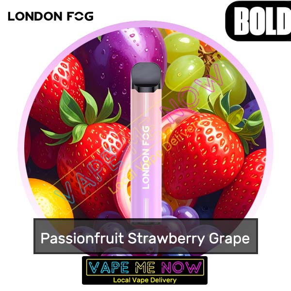 London Fog - Passionfruit Strawberry Grape