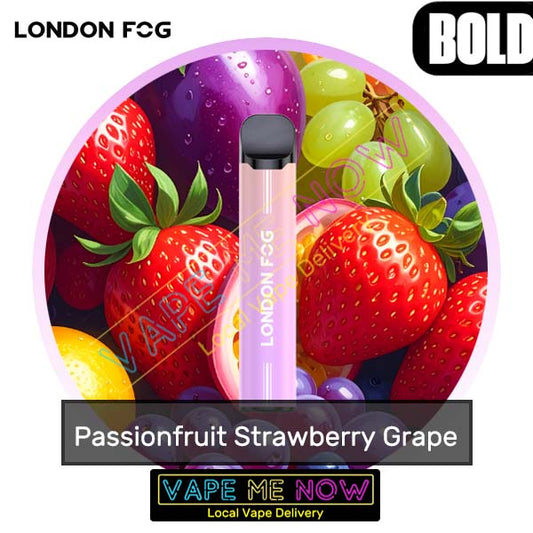London Fog - Passionfruit Strawberry Grape
