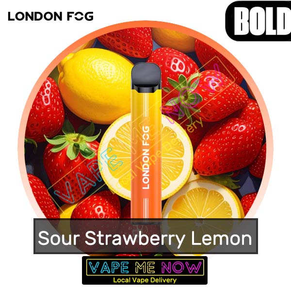 London Fog - Sour Strawberry Lemon