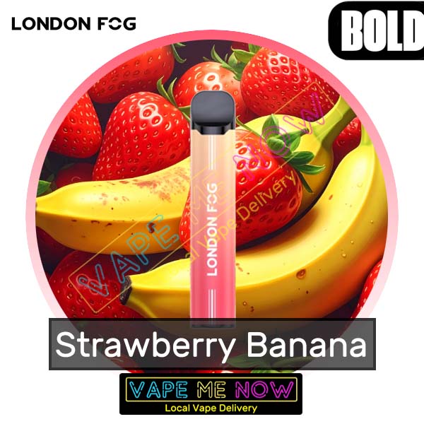 London Fog - Strawberry Banana