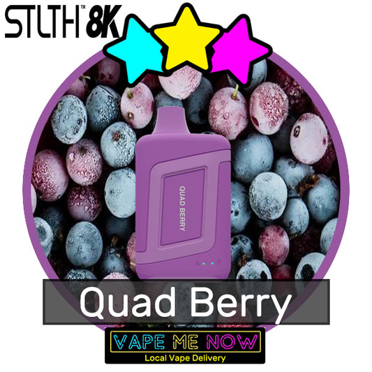 STLTH 8K Disposable Quad Berry flavor 